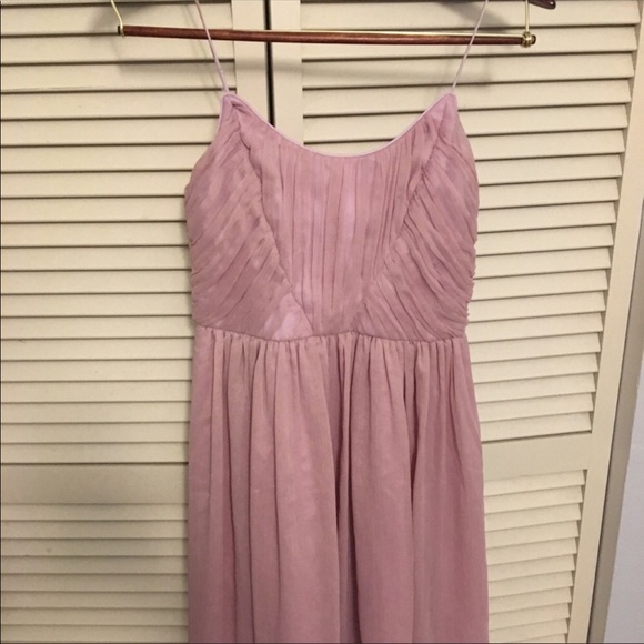 BHLDN Dusty Rose (mauve) bridesmaid dress. Size 2. - Picture 1 of 5